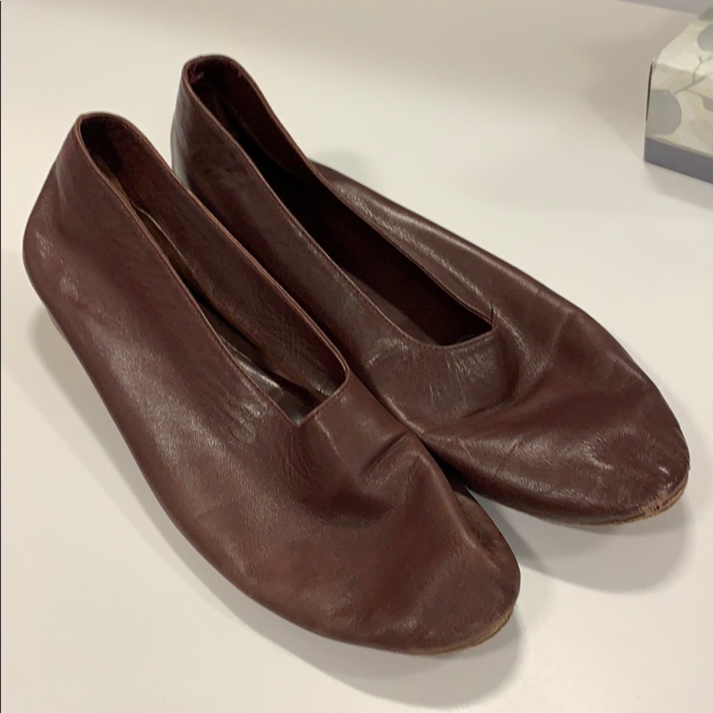 Martiniano size 39 glove shoe dark umber